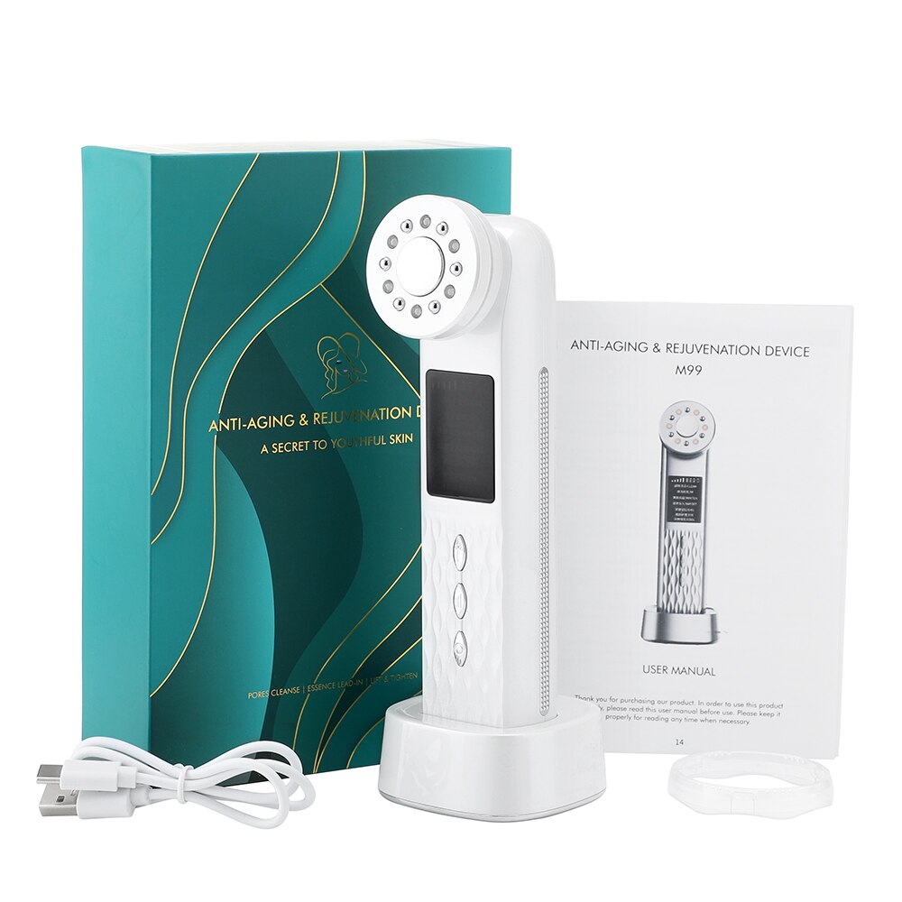 4 in 1 Facial Massager Mesotherapy Radiofrequency