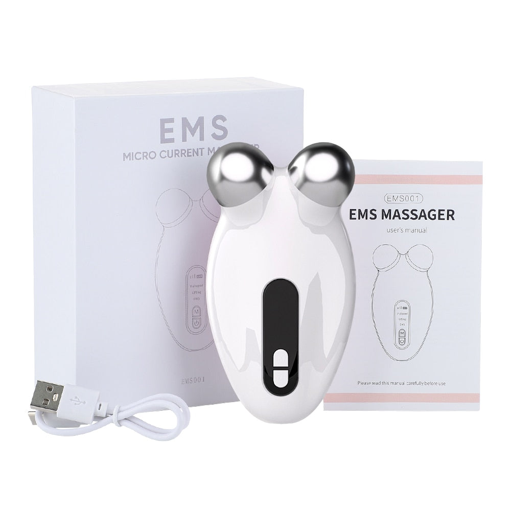 EMS Face Lifting Microcurrent Roller Massager