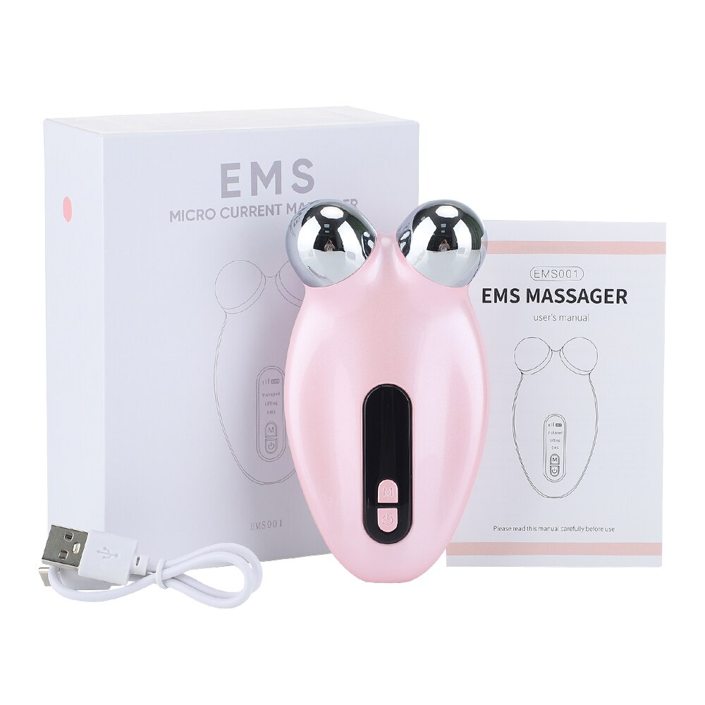 EMS Face Lifting Microcurrent Roller Massager